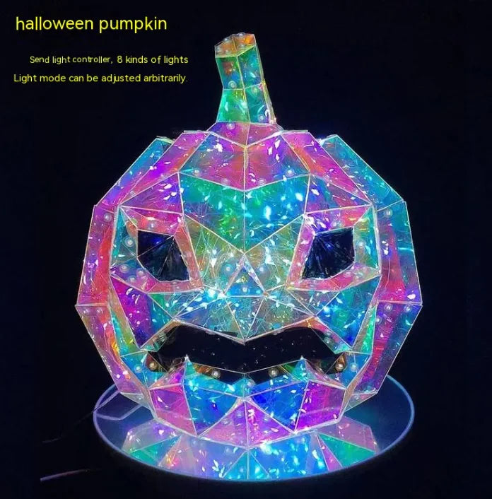 Glowing Pumpkin LED Halloween Ornaments