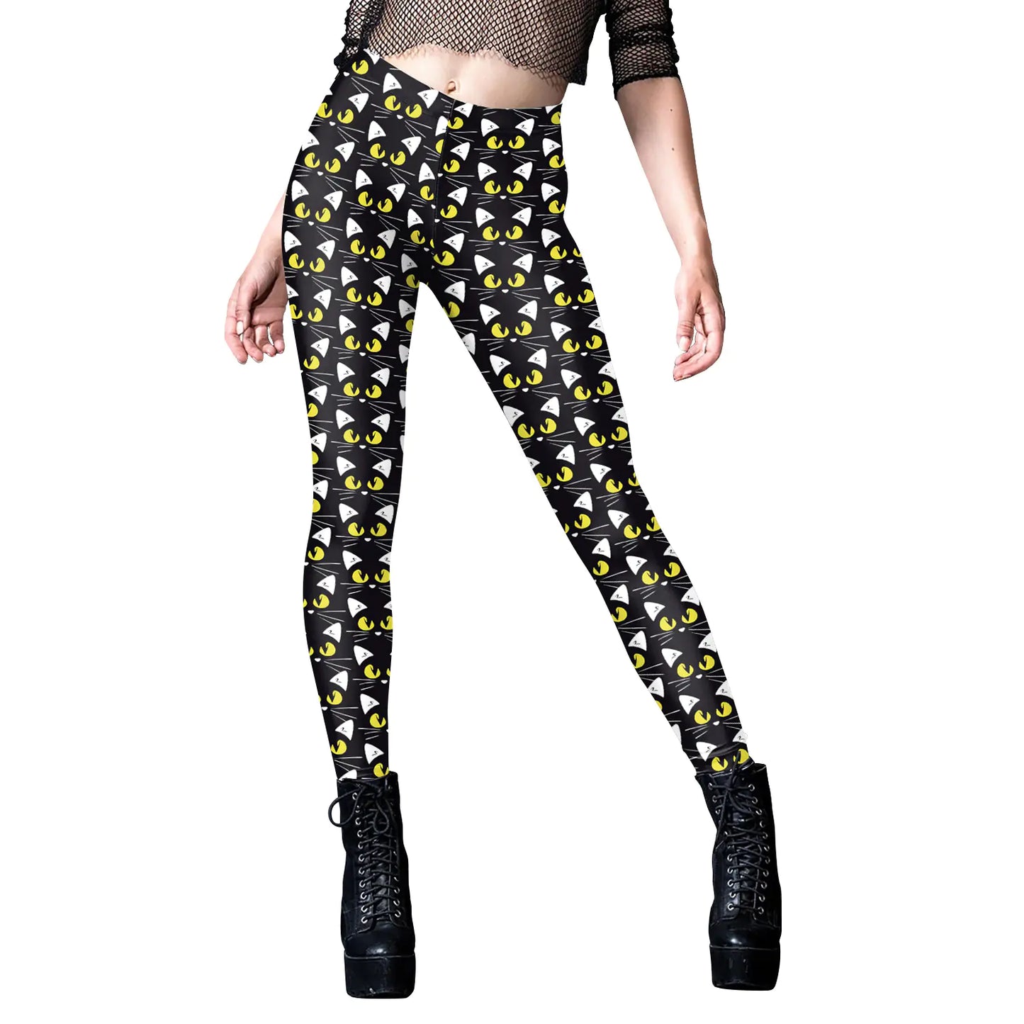ladies-spooky-skull-yoga-leggings