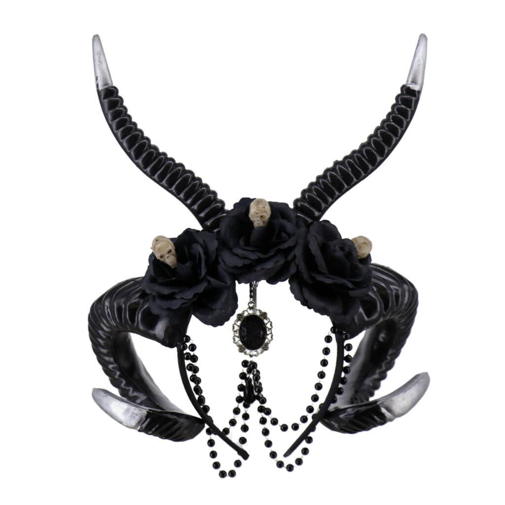 Western Fashion - 70143 – Double devil horn with chain