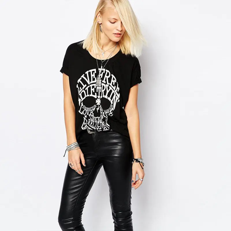 skull-graphic-womens-tee