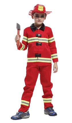 Hero Kids' Halloween Costumes: Police, Firefighter, Pilot