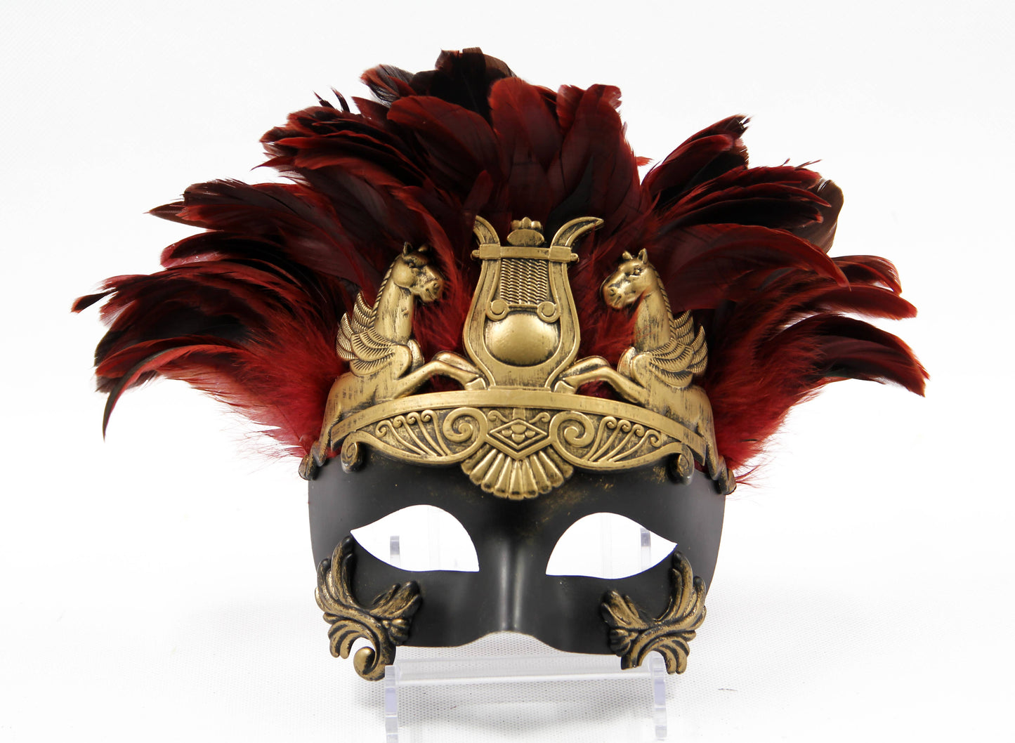Western Fashion - VENETIAN MASK WITH FEATHER