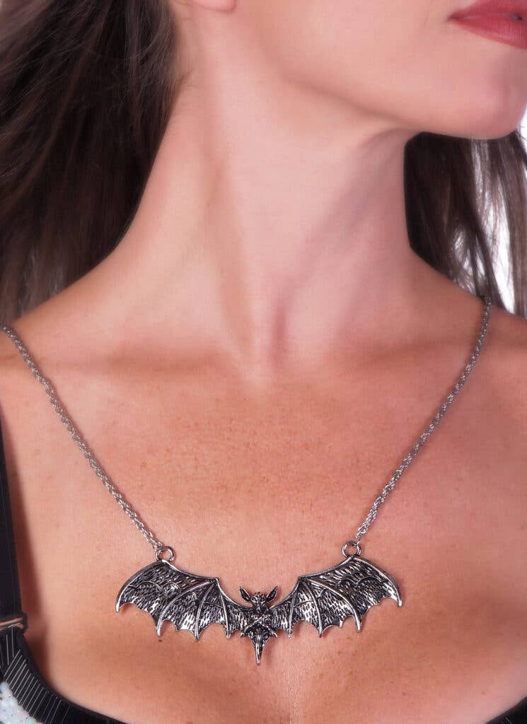 Western Fashion - 68555 - Bat Necklace