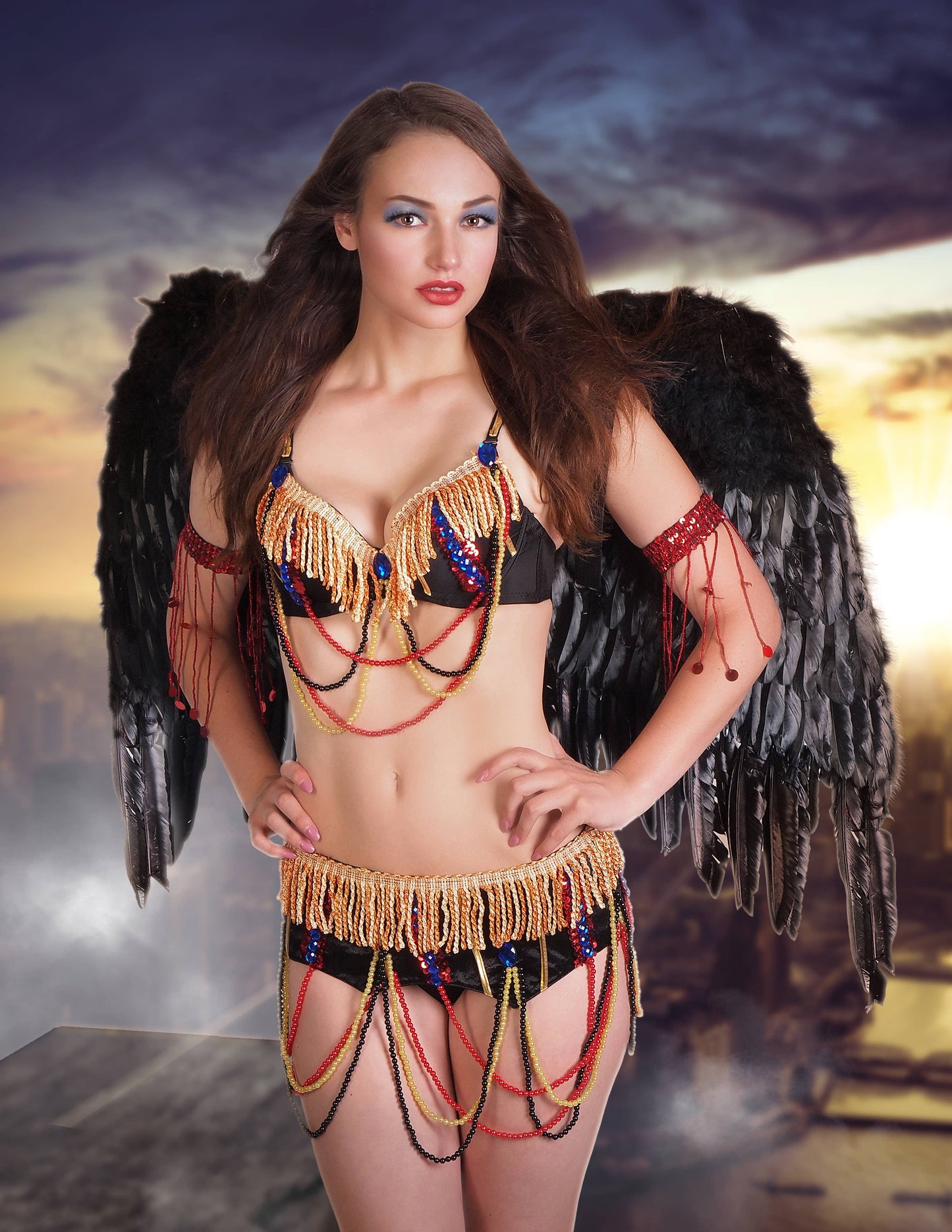 Western Fashion - Angel Wing - Adult 36in x 31in
