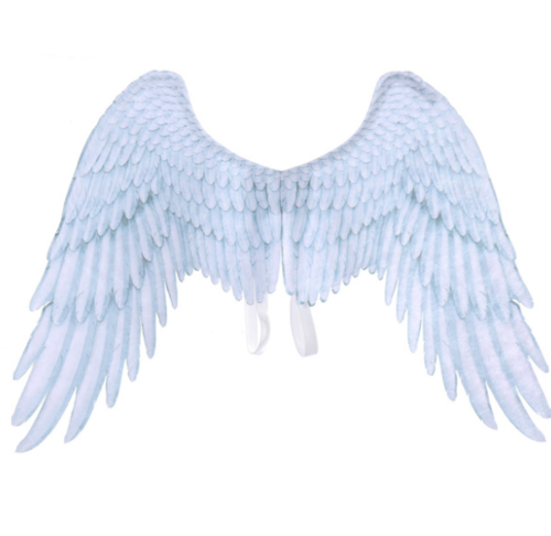 Angel Wings Theme cosplay accessory with elastic straps for kids aged 5-10.