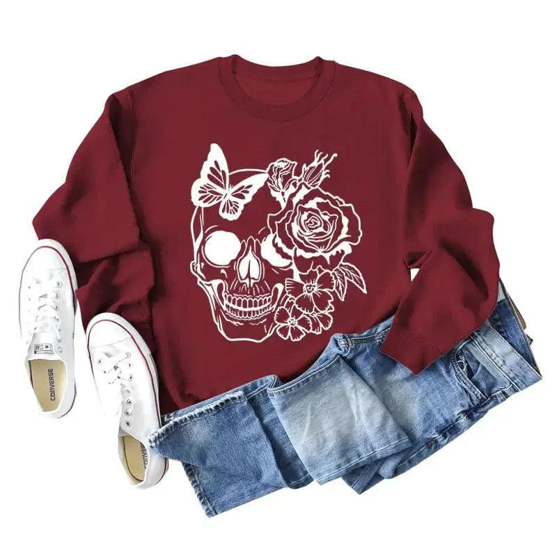 ladies-skull-butterfly-art-sweater