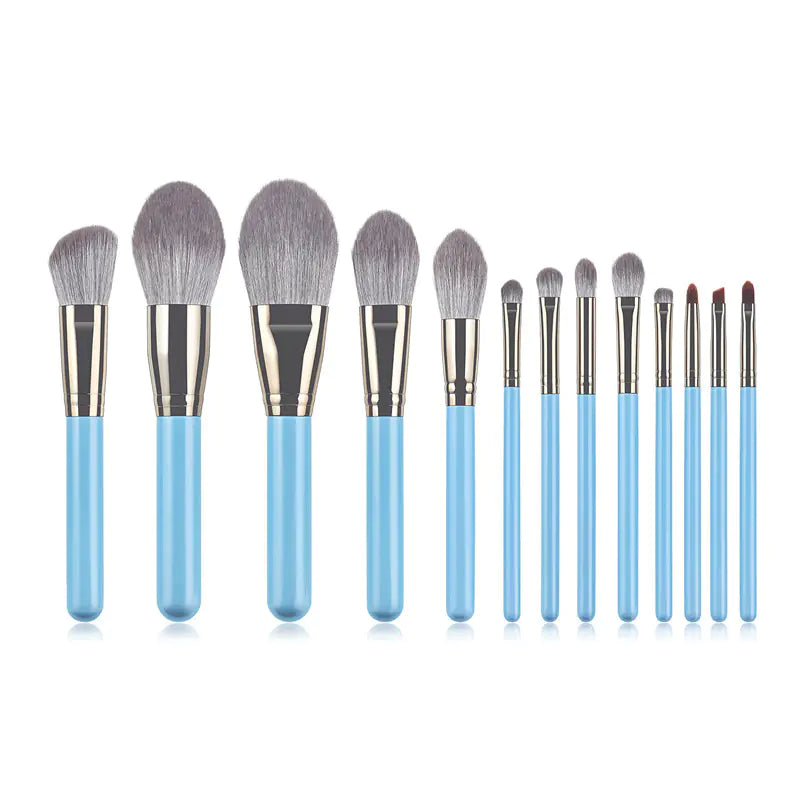 13-Piece Essential Makeup Brushes