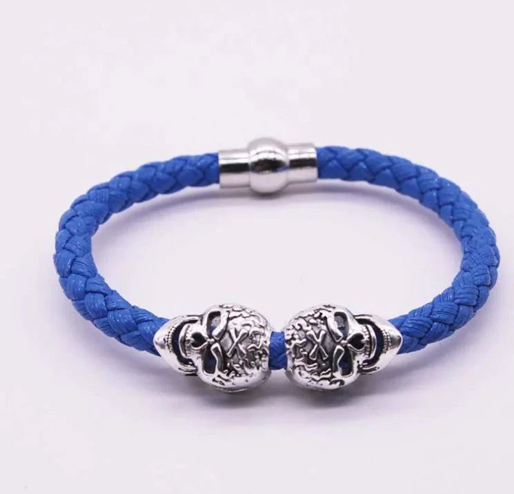 Woven Skull Head Bracelet