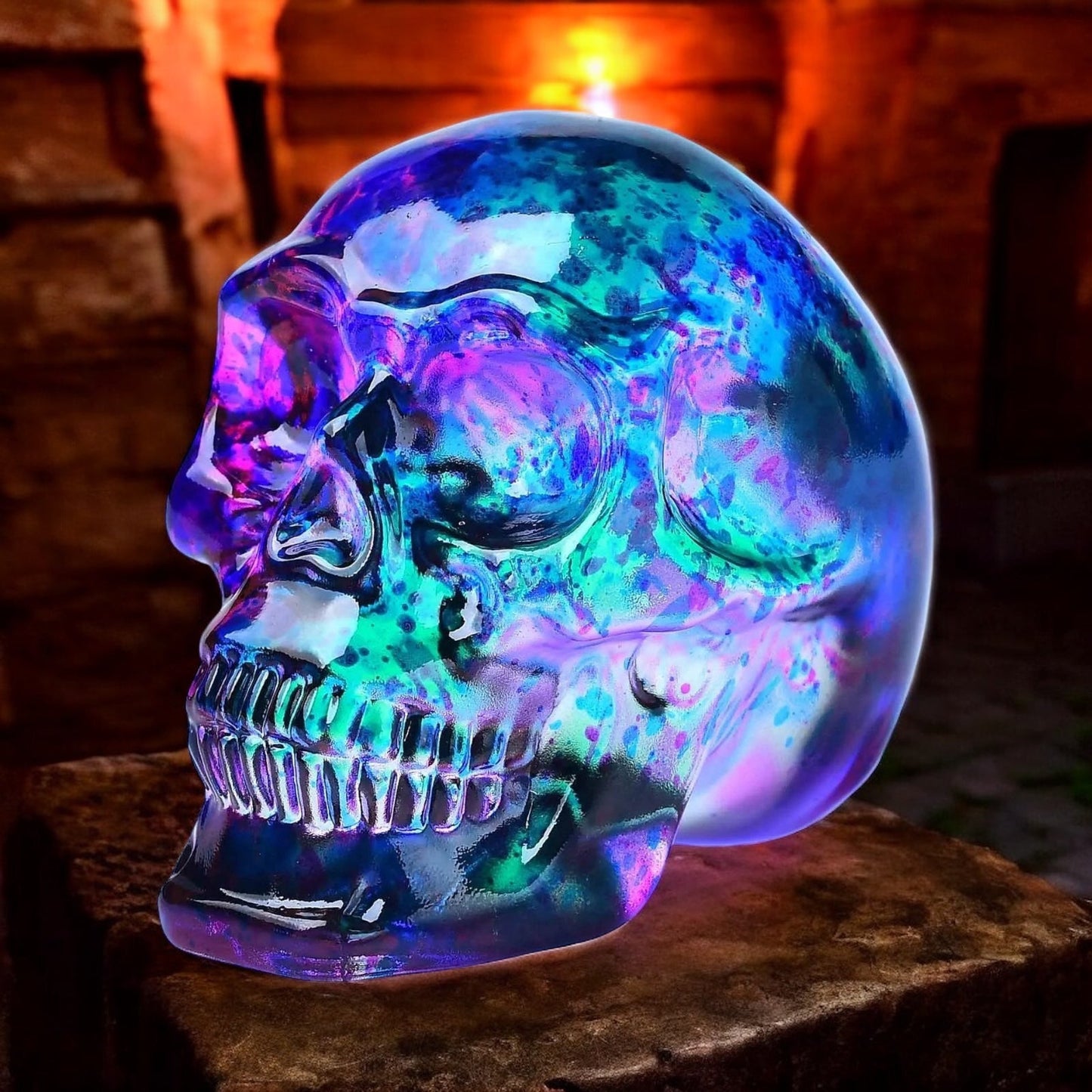 Crystal Skull - K9 Glass Skull Figurine