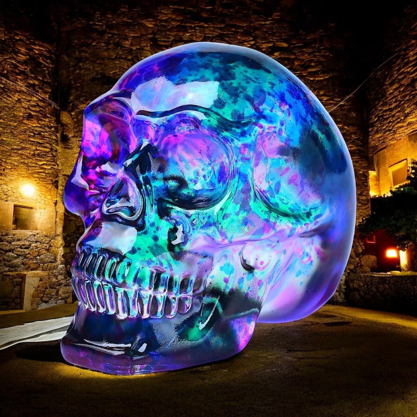 Crystal Skull - K9 Glass Skull Figurine