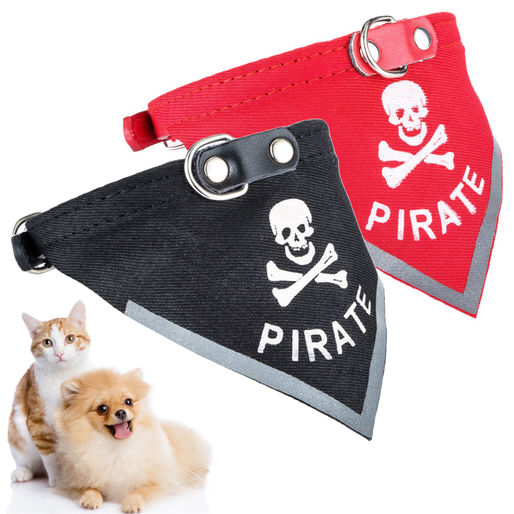 Skull Pet Triangle Scarf