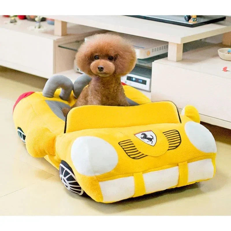 Car Pet Nest - Yellow
