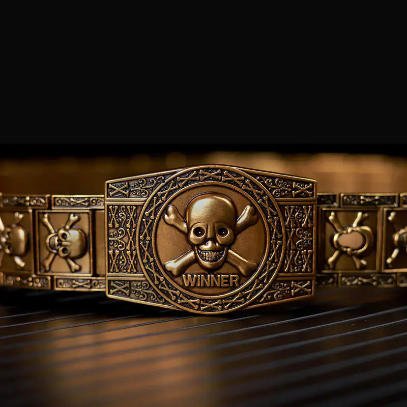 Skull Detail Defense Belt