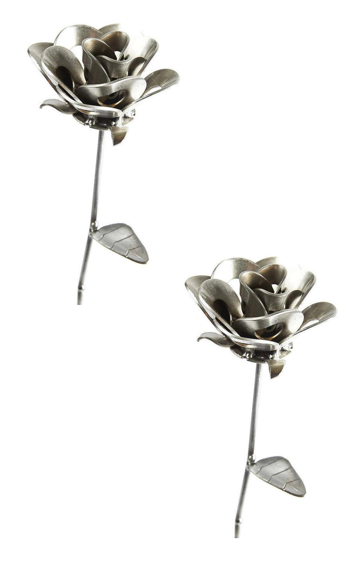 Original Immortal Rose Recycled Metal Sculpture