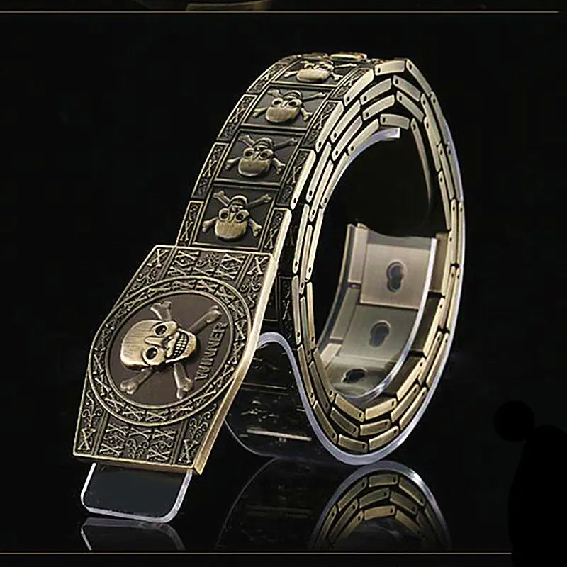 Skull Detail Defense Belt