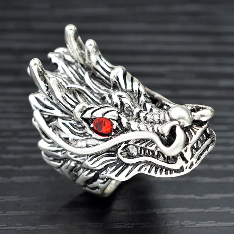 Customizable Vintage Skull Ring