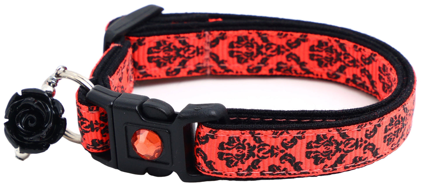 Neon Orange Breakaway Cat Collar