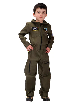 Hero Kids' Halloween Costumes: Police, Firefighter, Pilot