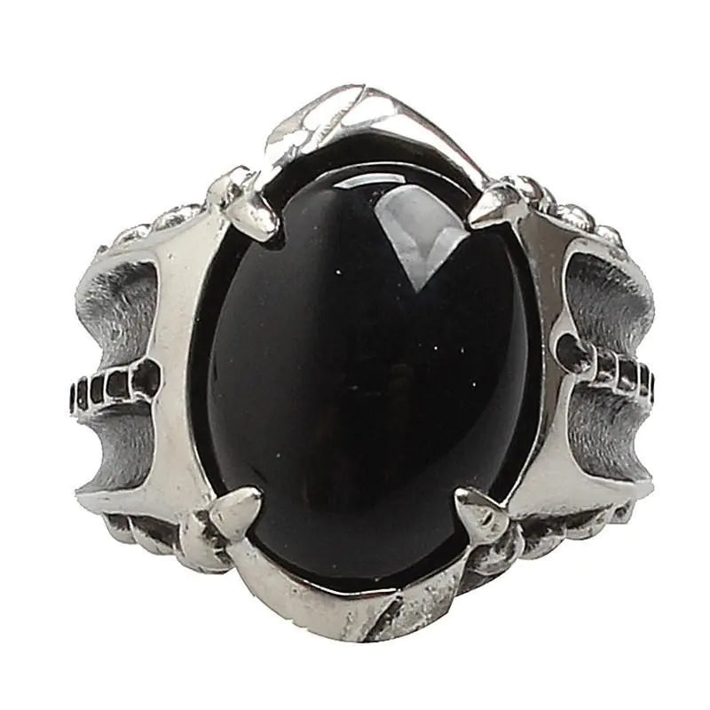 gothic-gem-titanium-mens-ring