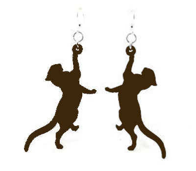 Playful Cat Earrings # 1066