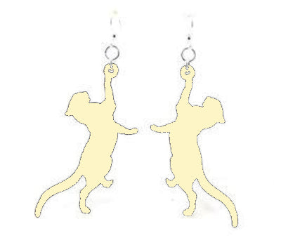 Playful Cat Earrings # 1066