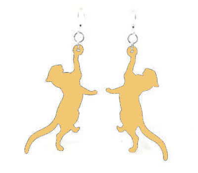 Playful Cat Earrings # 1066