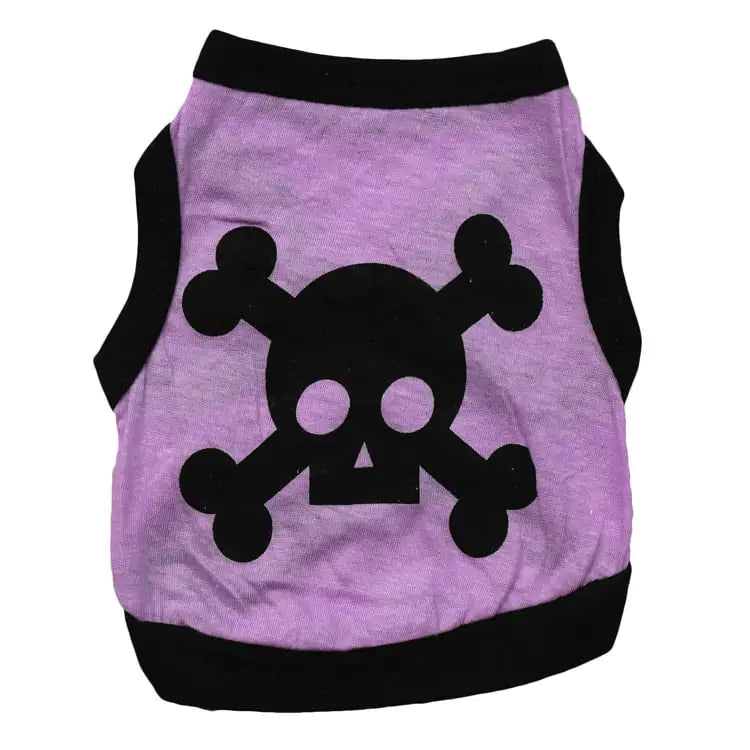 Gothic Skull Dog Vest