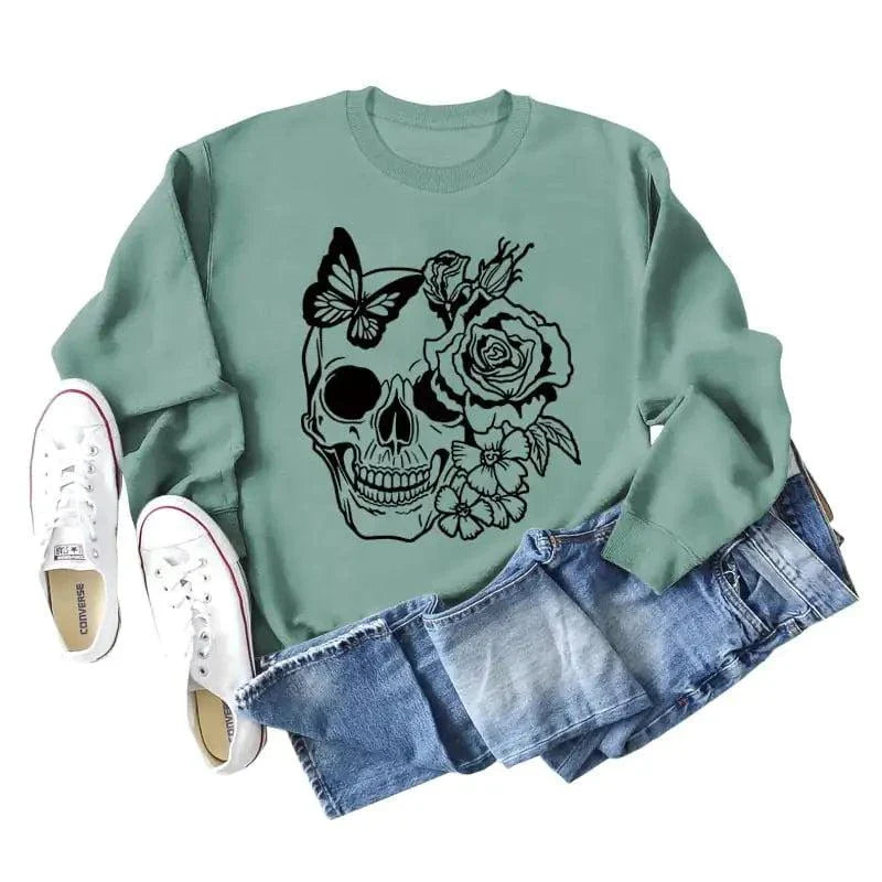 ladies-skull-butterfly-art-sweater