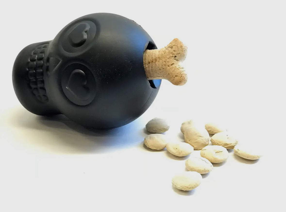 MKB Sugar Skull Treat Dispenser & Chew toy