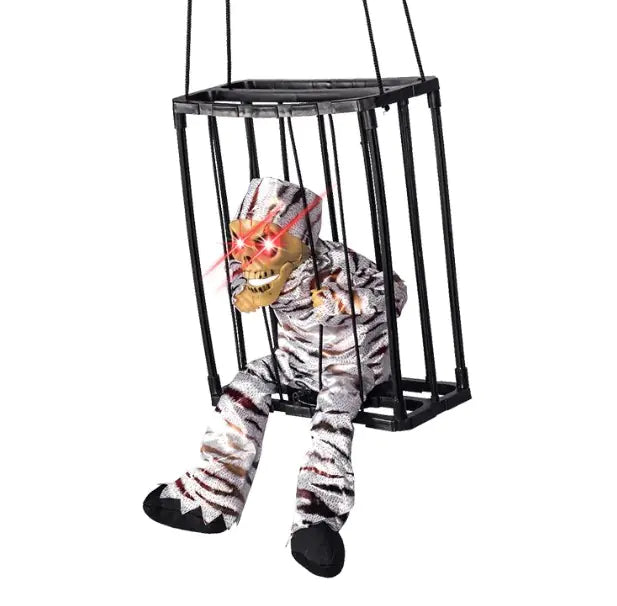 Interactive Glow Ghost Cage