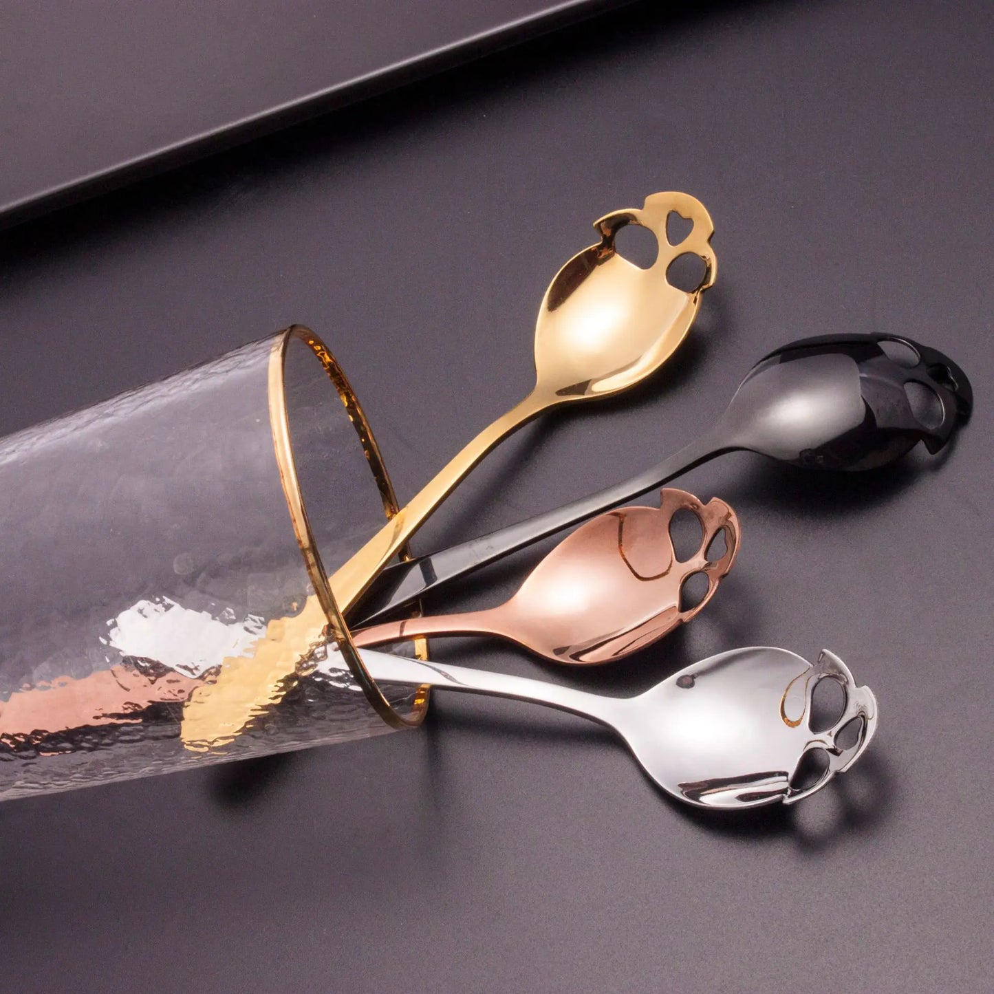 Stainless Steel Skull Spoon Collection