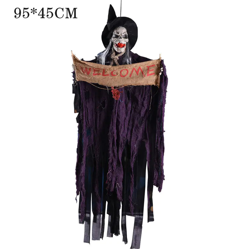 Spooky Electric Skull Decor