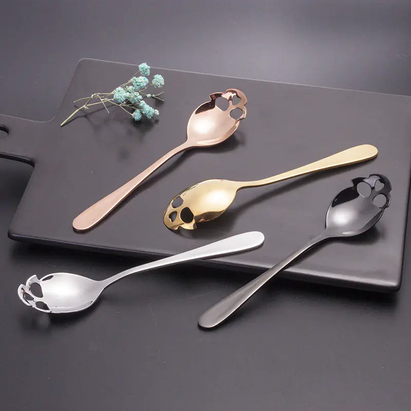 Stainless Steel Skull Spoon Collection