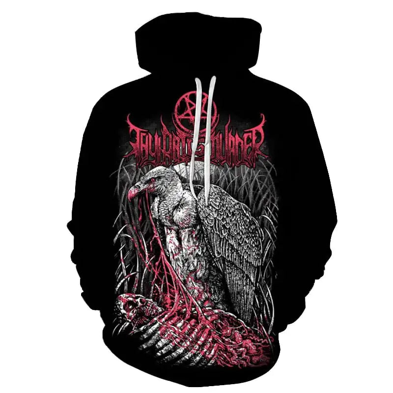 Skull Vision Hooded Sweatshirt