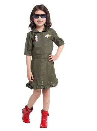 Hero Kids' Halloween Costumes: Police, Firefighter, Pilot