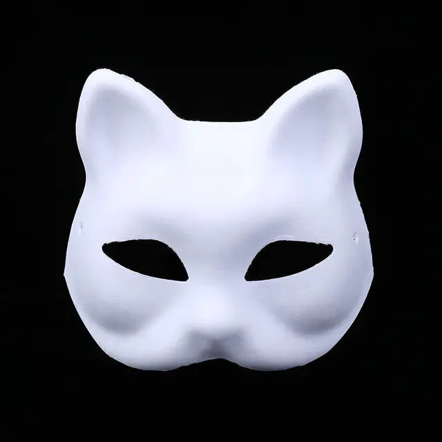 Ethereal White Fox Mask