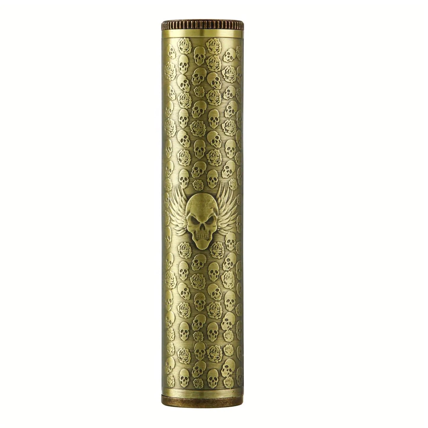 Vintage Skull Cigarette Case