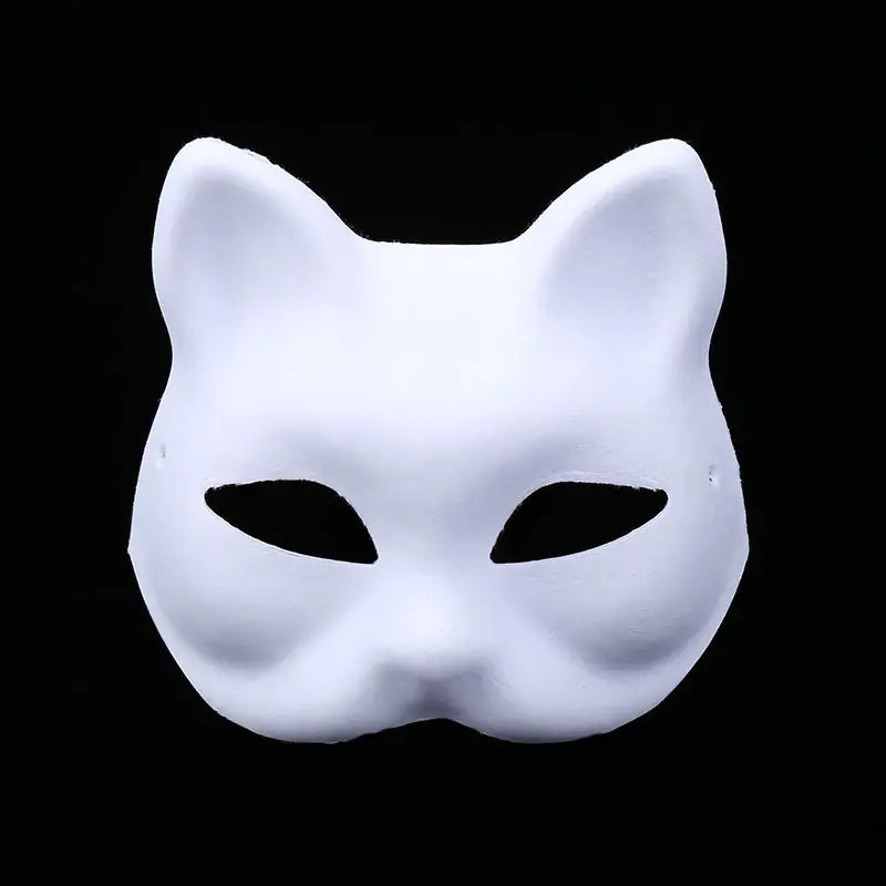 Ethereal White Fox Mask