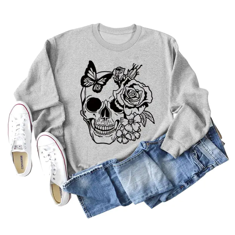 ladies-skull-butterfly-art-sweater