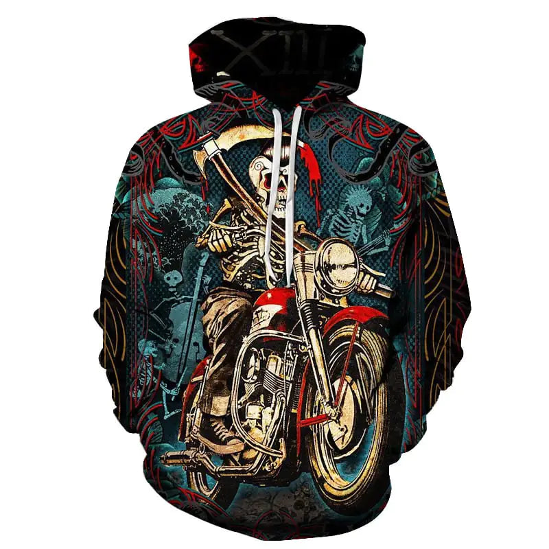 Skull Vision Hooded Sweatshirt
