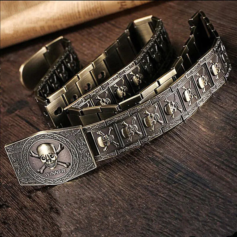 Skull Detail Defense Belt