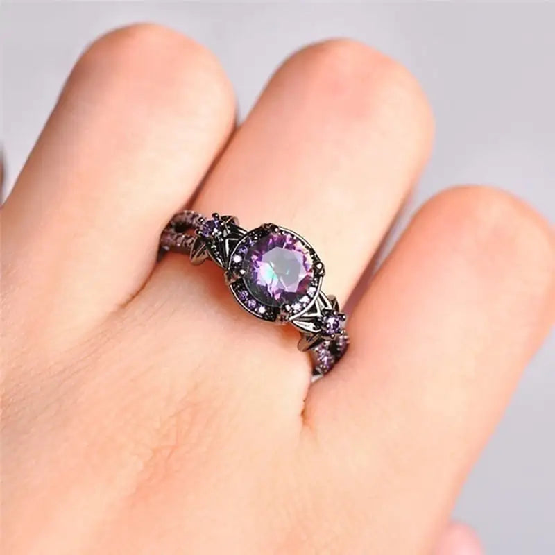 gothic-black-gold-skull-womens-ring