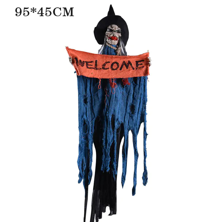 Spooky Electric Skull Decor