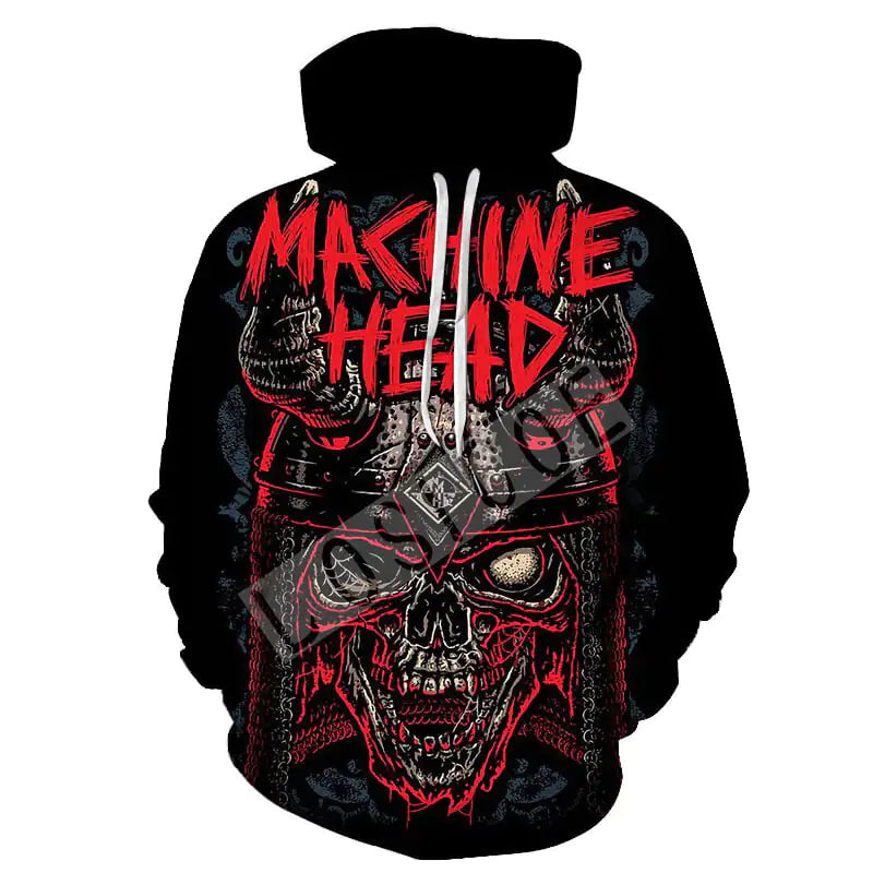 Skull Vision Hooded Sweatshirt