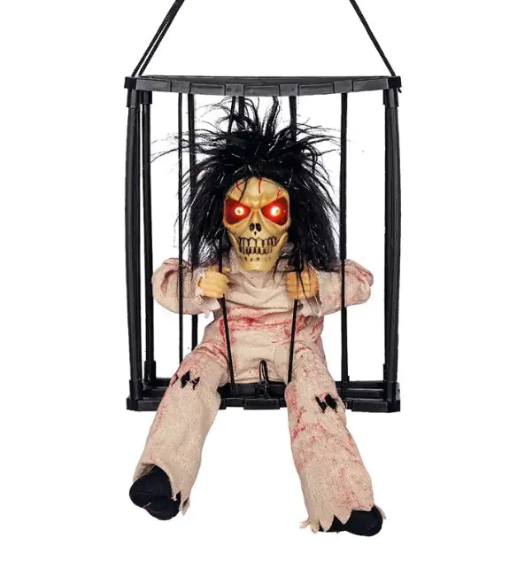 Interactive Glow Ghost Cage
