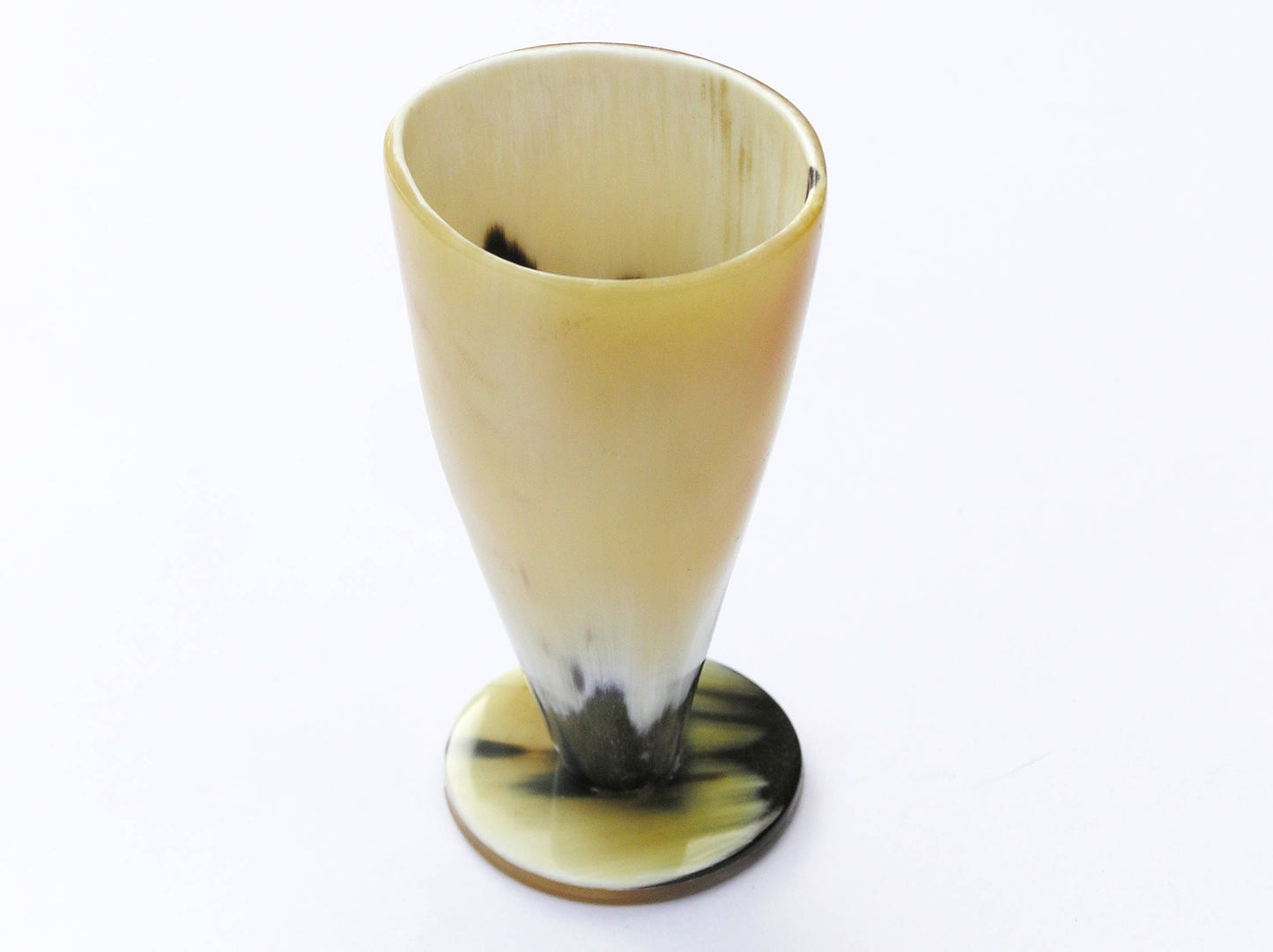 Viking drinking horn with stand