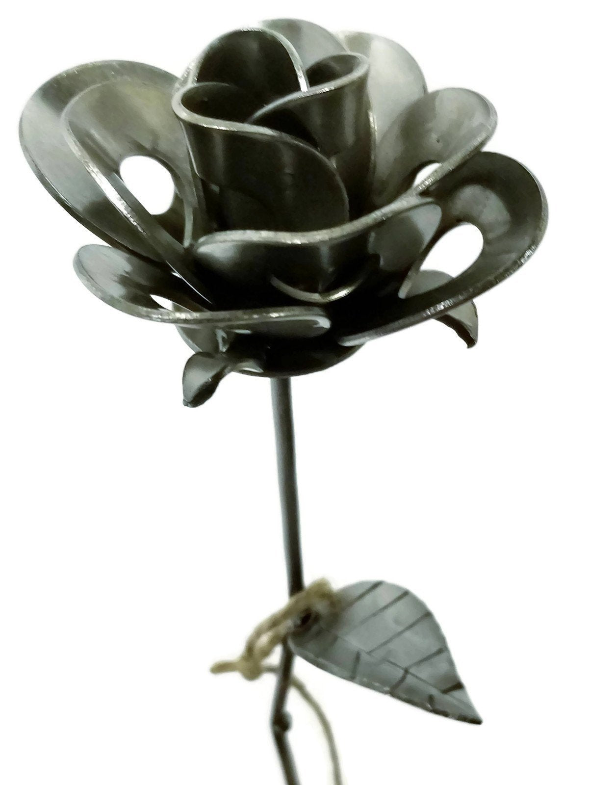 Original Immortal Rose Recycled Metal Sculpture