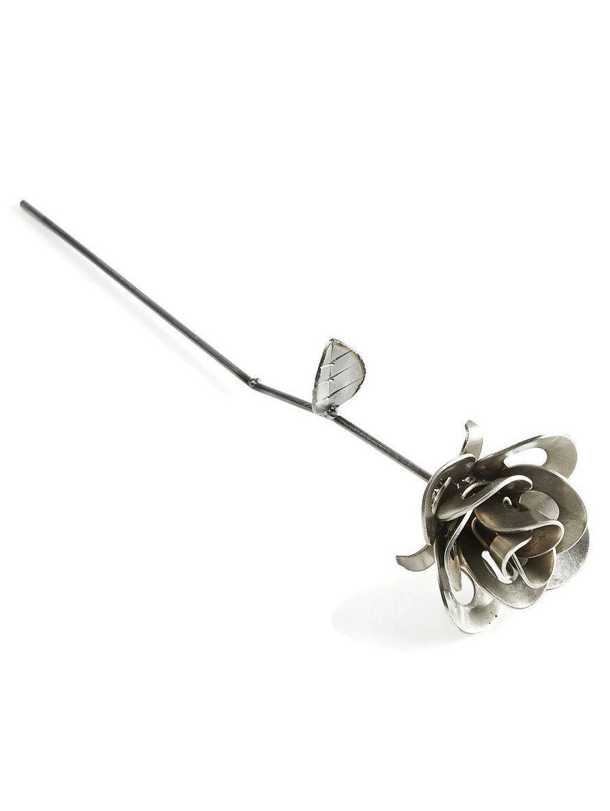 Original Immortal Rose Recycled Metal Sculpture