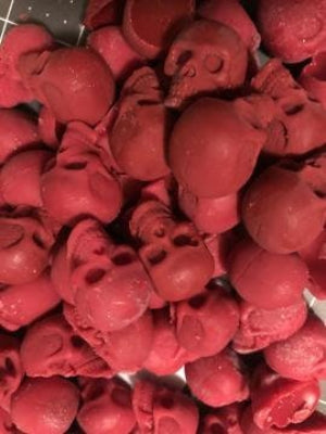 Dragons Blood mini skull wax melts