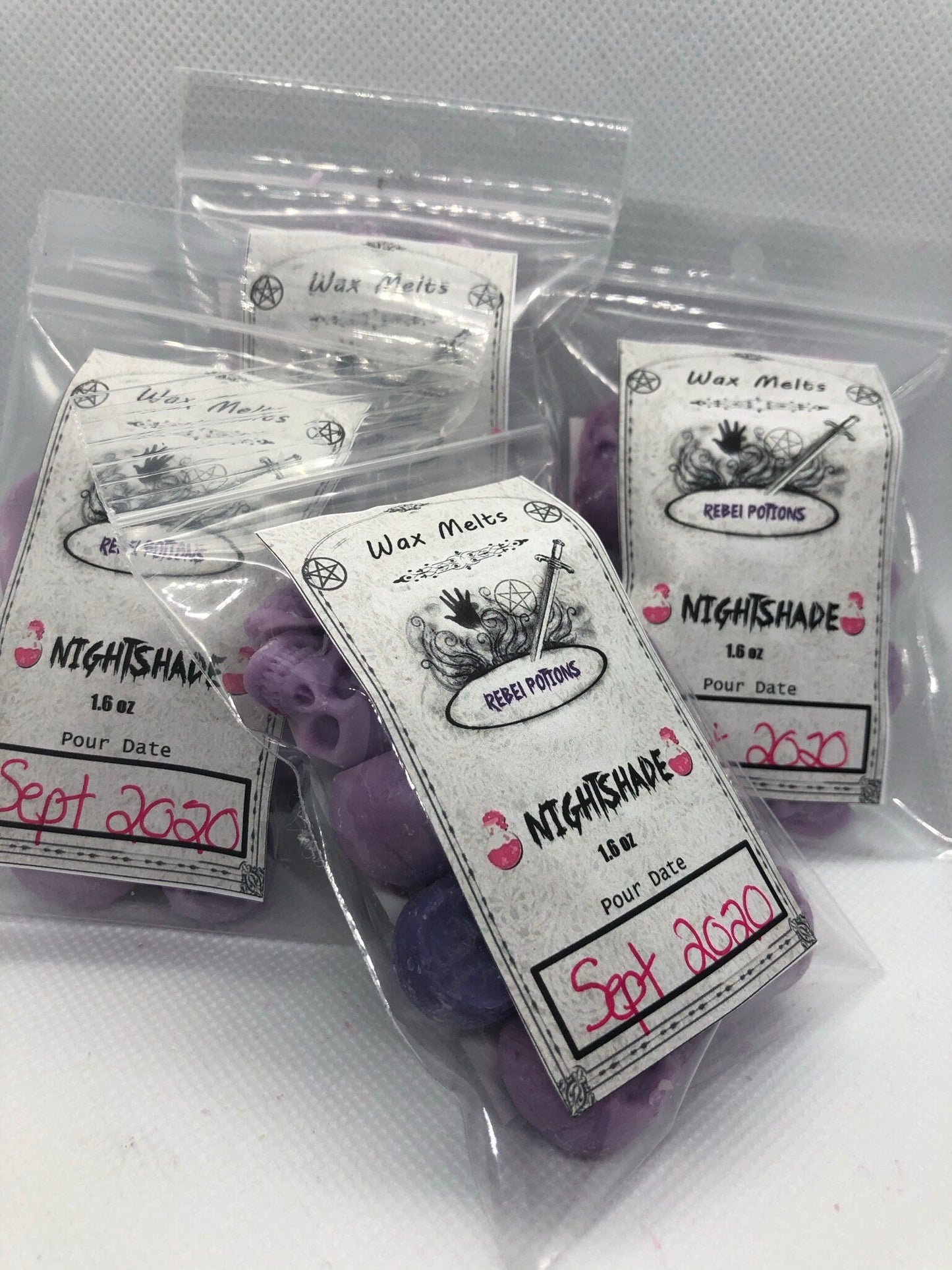 Wax Melts - Deadly Nightshade Mini Skull